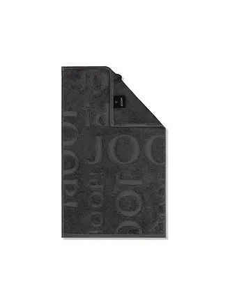 JOOP | Gästetuch 30x50cm STUDIO REPEAT Graphit | schwarz